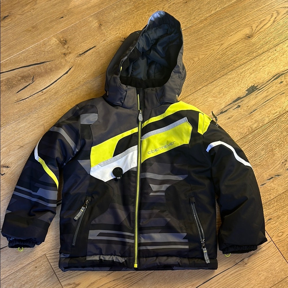 Obermeyer Kids' Black and Yellow Jacket